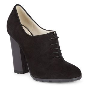 Giorgio Armani Oxford Suede Booties